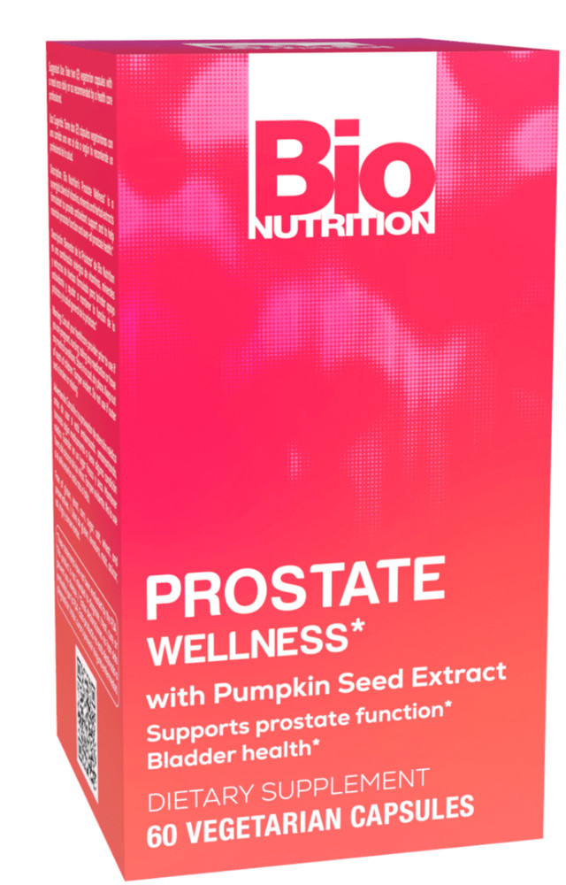 Prostate Wellness With Pumpkin Seed Extract, 60 Vegetarian Capsules