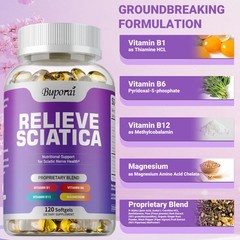 Relieve Sciatica 240pcs – Sciatic Nerve & Joint Health,Promote Blood Circulation