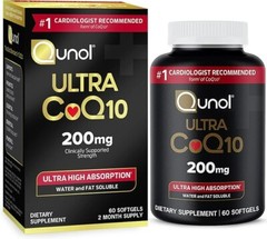 Qunol Coq10 200Mg Softgels, Ultra Coq10 – Ultra High Absorption Coenzyme Q10 Sup