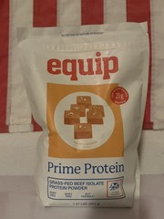 equip Prime Protein Grass-Fed Beef Isolate Powder Strawberry 1.70 lb