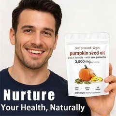 3 package Aged Pumpkin Seed Oil, 300 Softgels, 3000mg Odorless Heart & Immune…