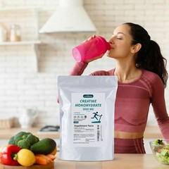 Micronized Creatine Monohydrate 1000g 200 Servings USA Made for Gym Performance