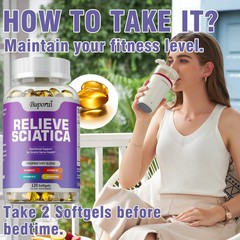 Relieve Sciatica 120pcs – Soothe Nerves, Relieve Joint Pain, Improve Flexibility