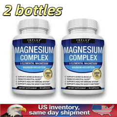 2 bottles Magnesium Complex 8 Essential Magnesium Supplement US Fast delivery