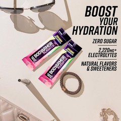 Electrolyte Drink Mix Packets – Zero Sugar Strawberry Kiwi Coconut Water (12 Cou