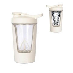 Electric Protein Shaker Bottle, 15oz USB Rechargeable Vortex Mixer Cup for Shake