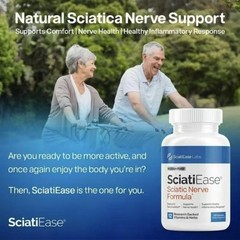 Sciatic Supplement Support Nerve Capsules Pain Relief & Nerve Wellness, 120 for