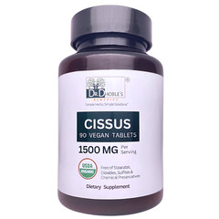 Cissus Quadrangularis • Organic Cissus Powder Supplement •No Extracts 90 Tablets