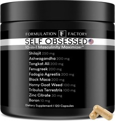 Self Obsessed Masculinity in 1 10 Maximizer Supplement Shilajit for Male