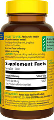 Nature Made Vitamin B6 100mg Energy Metabolism 100 Tablets Pack of 4 Bulk
