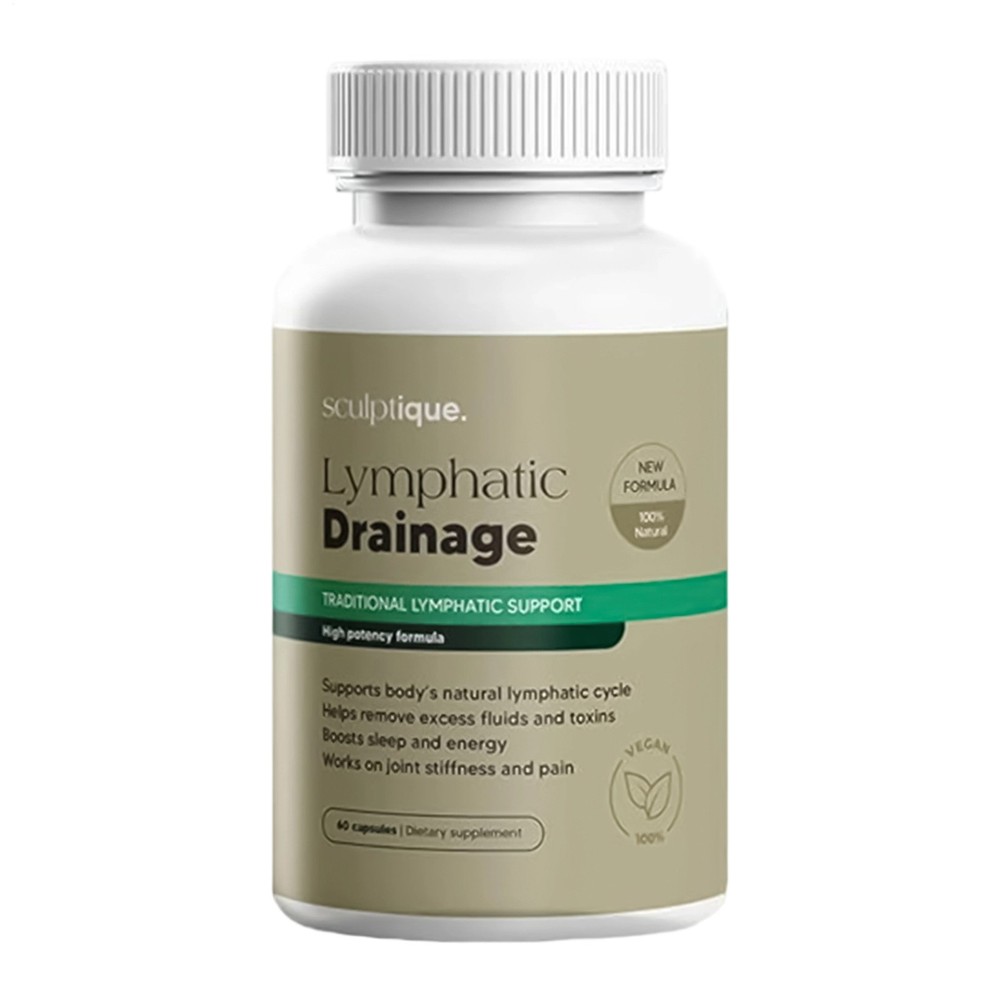 latest Formula, Capsules,Sculptique Ultimate 60 Lymphatic Potency Drainage Capsu