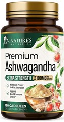 Ashwagandha Supplements – Premium Capsule 120 Count